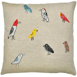 Backyard Birds Pillow
