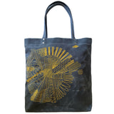 Waxed Canvas Tote - Sun
